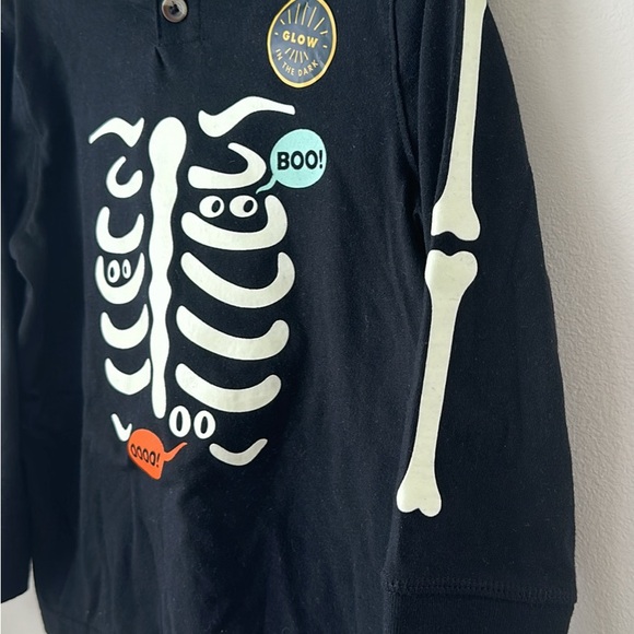 T-shirt Halloween Glow in the dark size 2T - Picture 4 of 5